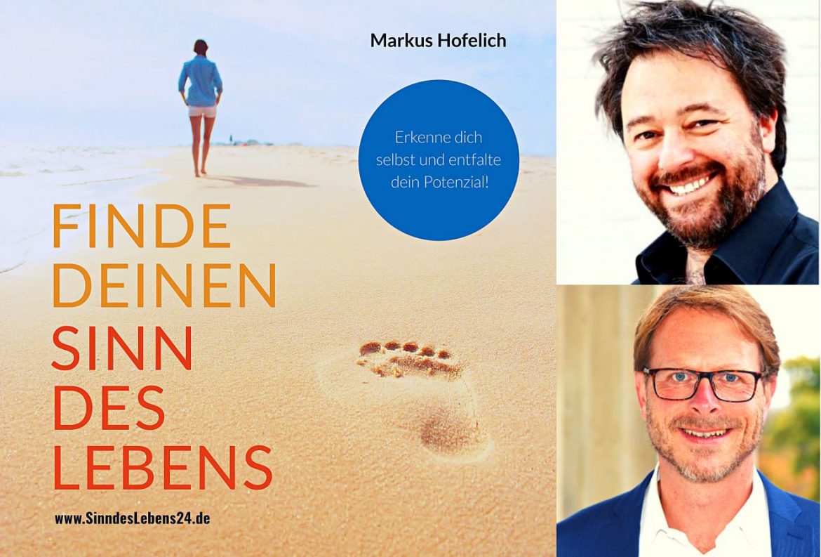 Cover des Hörbuchs und Porträt-Bilder von Autor Markus Hofelich und Sprecher Alex Teubner