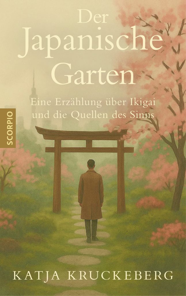 Buchcover Dr. Katja Kruckeberg: „Der japanische Garten: Eine Erzählung über Ikigai und die Quellen des Sinns“